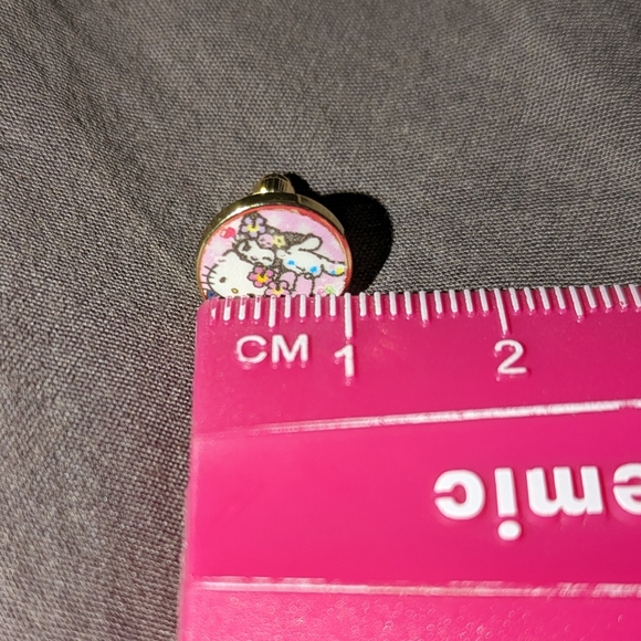 Sanrio Hello Kitty Koukousei Kuromi Cinnamoroll My Melody Stud Earrings - Picture 2 of 4